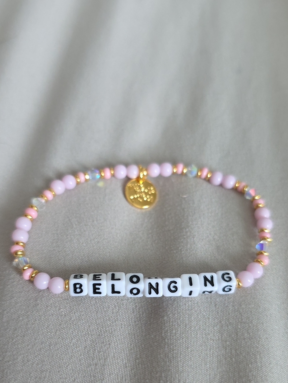 Little Words Project Belonging Friendship Bracelet- Size M/L